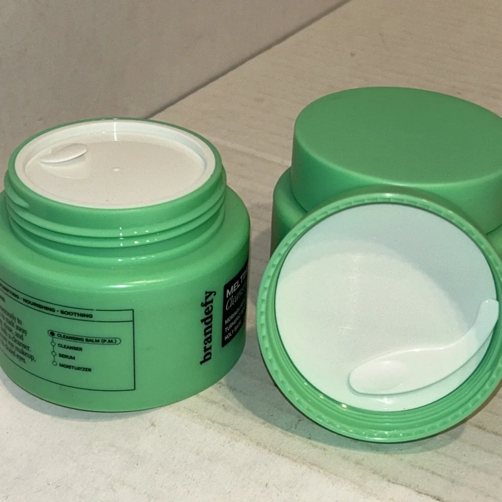 Brandefy‎ Melting Cleansing Balm 3.4 Fl Oz Clean Ingredients Soothing Lot Of 2